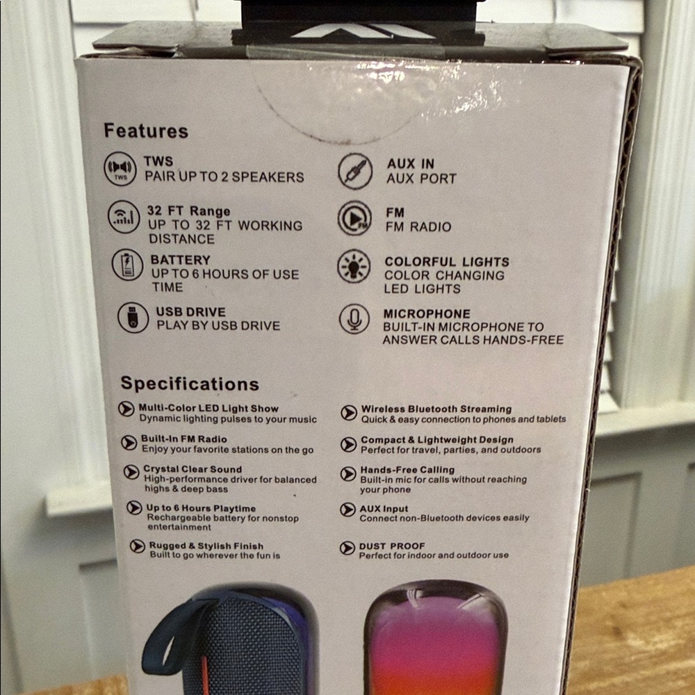 Maxpower Beat Glow Bluetooth Speaker - Picture 4 of 6